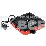 Плита настольная электрическая Centek CT-1508 красный, 1 кВт, ТЭН, конфорки - 1, эмаль, поворотные переключатели, фото2