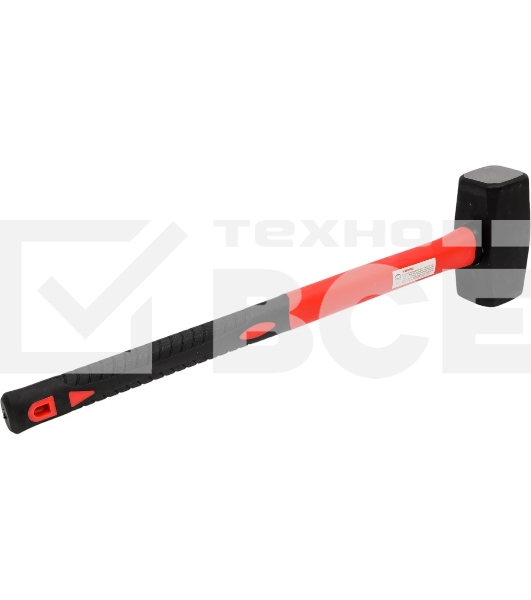 Кувалда Matrix 10976 4 кг, фибергласовая обрезиненная рукоятка 600 мм