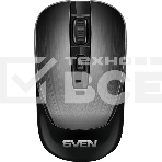 Мышь беспроводная SVEN RX-380W серый металлик, 1600 dpi, радиоканал, USB, кнопки - 4, фото9