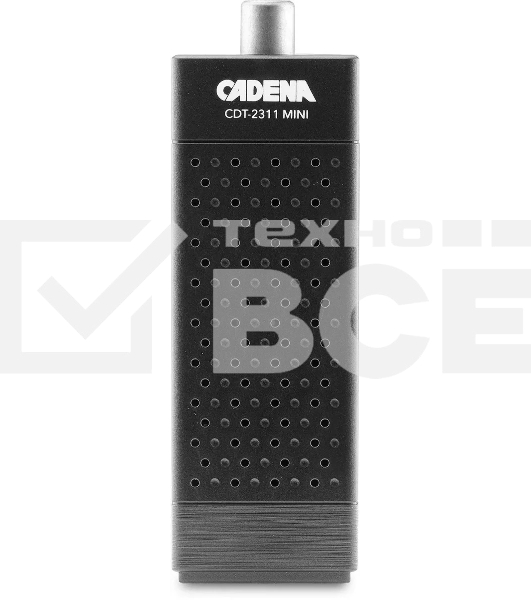 Приставка для цифрового ТВ Cadena CDT-2311 MINI черный, DVB-T2, DVB-T, HDMI, USB 2.0