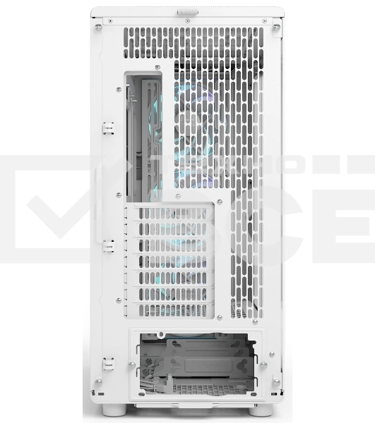 Корпус Fractal Design Epoch XL White TG RGB Clear Tint, Full-Tower, белый, 3 x 140 мм