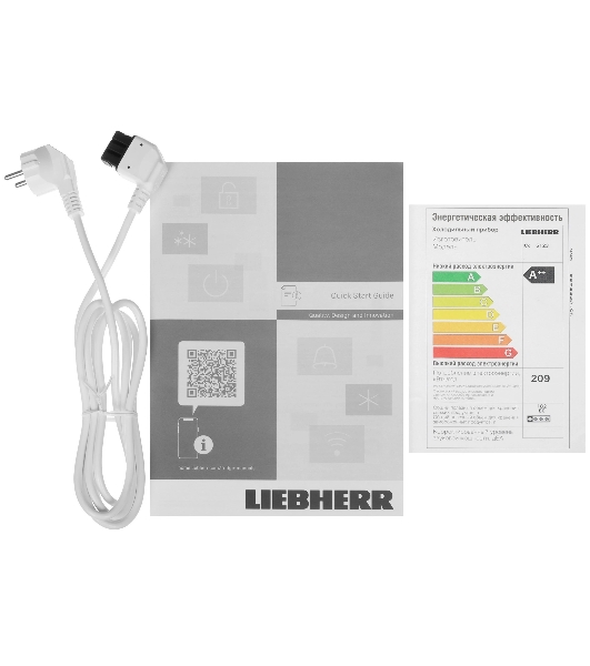Встраиваемый холодильник Liebherr ICc 5123-22 001 белый двухкамерный 190/83л морозилка снизу