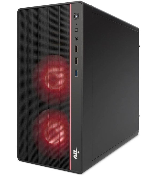 Компьютер IRU Tactio 310H6SEA MT i5 13400F (2.5) 32Gb SSD1Tb RTX5060 8Gb FreeDOS GbitEth 500W черный (2121934)