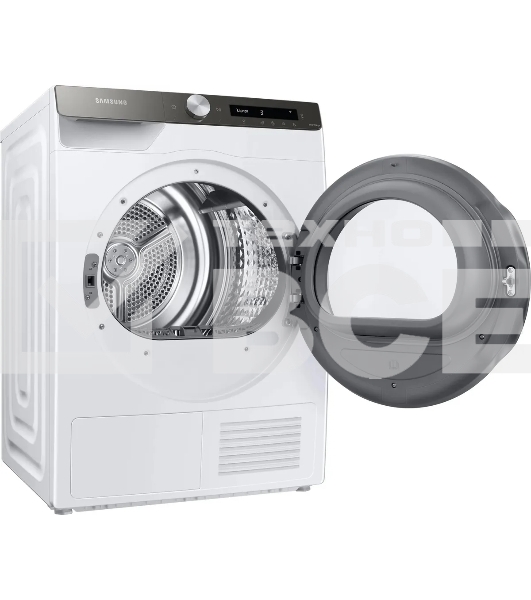 Сушильная машина Samsung DV90T5240AT/LP белый, 9 кг, сушка - тепловой насос, программ - 14, 60 x 85 x 65 см