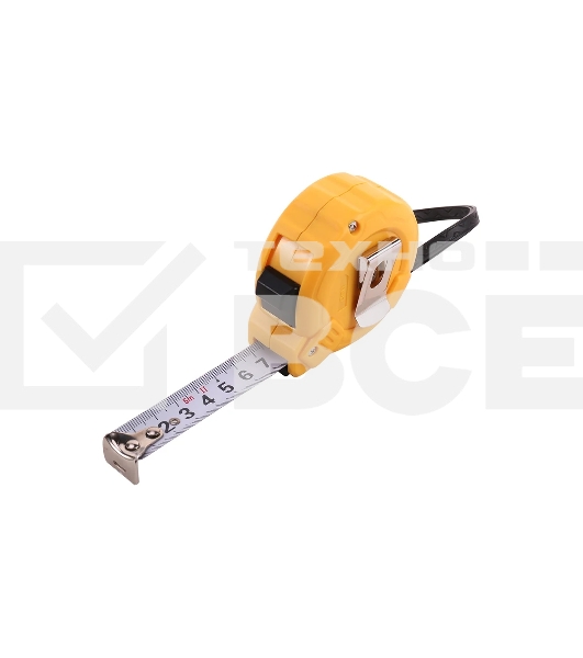 Рулетка Deli DL9005B 5м*19мм Метрическая. Корпус ударопрочный.