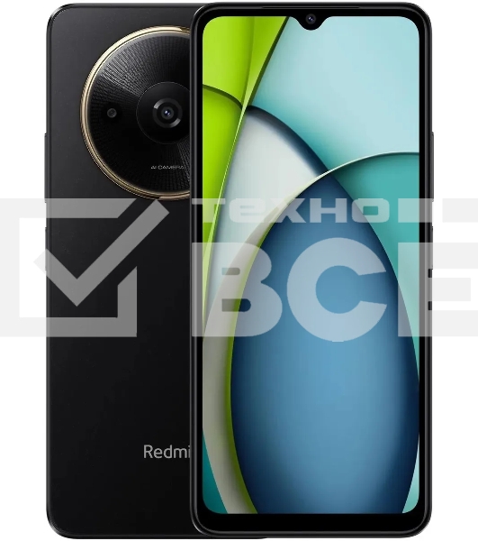 Смартфон Xiaomi Redmi A3x, 3/64Gb, черный