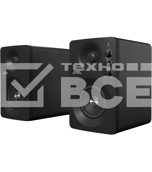 Колонки GMNG GG-SP610ACW 2.0 черный 60Вт BT