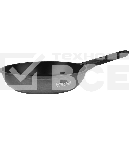 Сковорода Rondell Zorro RDA-1449, 20 см, без крышки, графитовый