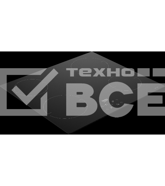 Встраиваемая индукционная варочная поверхность Beko HII 64401 QT, Черный
