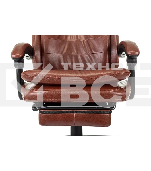 Кресло руководителя Бюрократ T-9950MSG-F/BROWN-PU