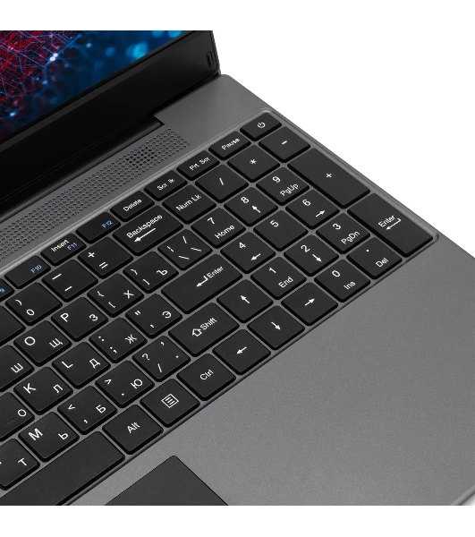 Ноутбук IRU Калибр 15PH Ryzen 5 5500U 8Gb SSD256Gb AMD Radeon Rx Vega 7 15.6' IPS FHD (1920x1080) Free DOS black WiFi BT Cam 4350mAh (2054000)