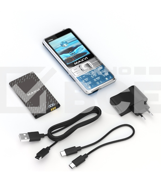 Мобильный телефон Maxvi X900c маренго