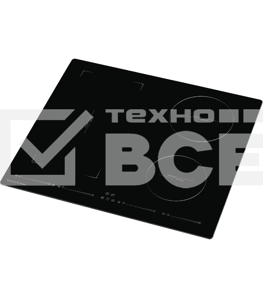 Индукционная варочная панель Zigmund & Shtain CIS 032.60 BX Hi-Light, независимая, черный