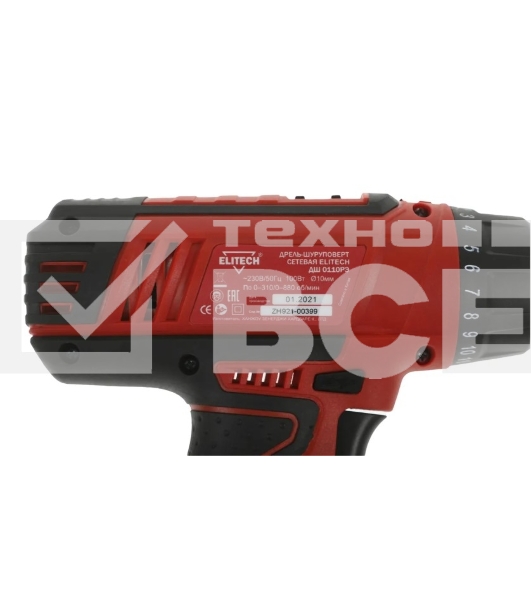 Шуруповерт Elitech ДШ 0110РЭ DC-100Вт, Сетевой
