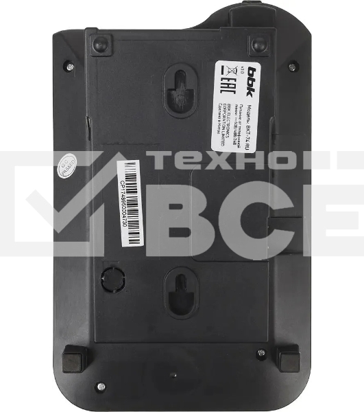 Телефон проводной BBK BKT-74 RU черный