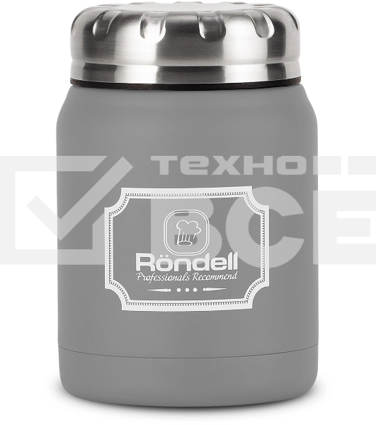 Термос для еды Rondell RDS-941 Grey Picnic 0,5 л