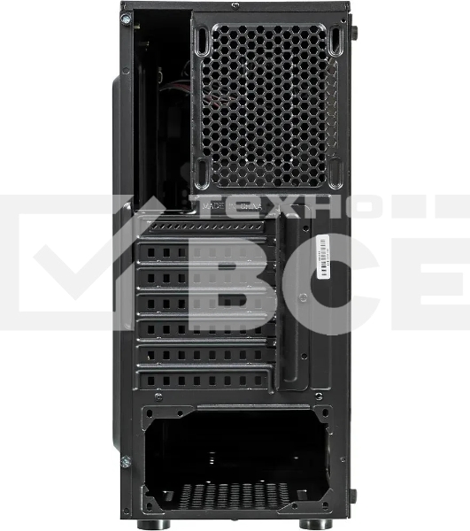Компьютерный корпус Accord JP-VI черный без БП ATX 2xUSB2.0 1xUSB3.0 audio bott PSU