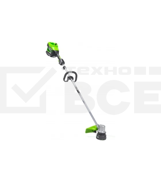 Триммер аккумуляторный GreenWorks GD82LTk5, 82V, 40 см, бесщеточный, с 1хАКБ 5 Ач и ЗУ (2110607UB)