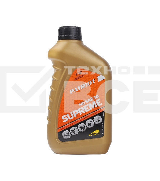 Масло PATRIOT SUPREME HD SAE 30 4Т 0,946л.