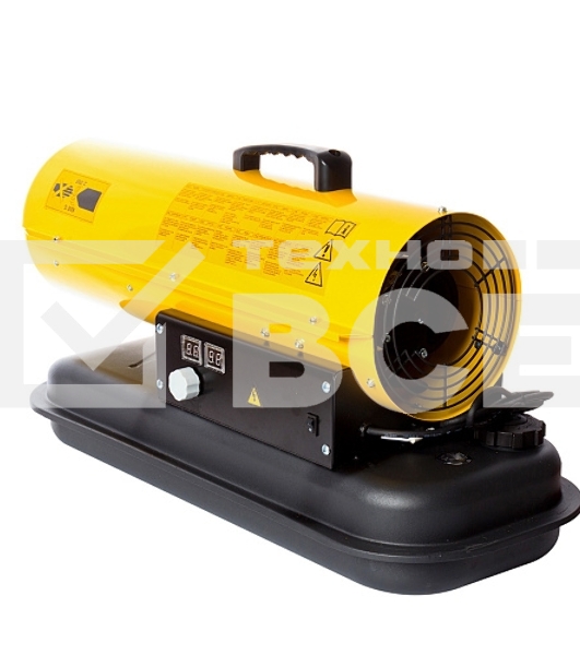 Тепловая пушка дизельная RedVerg RD-DHD20T 2000Вт желтый/черный