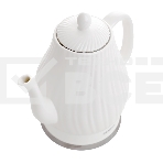 Чайник электрический Centek CT-0064 2.0л, 2150W, супербелая керамика, рельефный корпус, фото7