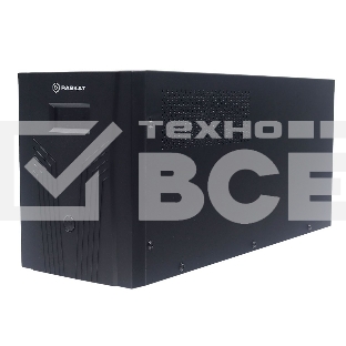 Источник бесперебойного питания (ИБП) Raskat HIL-3000VA (3000VA, 1800Вт, 8xIEC320, LCD, USB type-B, 2xRJ-45)