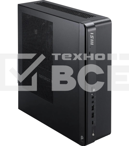 Мини ПК MSI Pro DP80 A14G-007BRU i5 14400 (2.5) Graphics CR без ОС 2xGbitEth WiFi BT 120W черный (936-B20821-007)