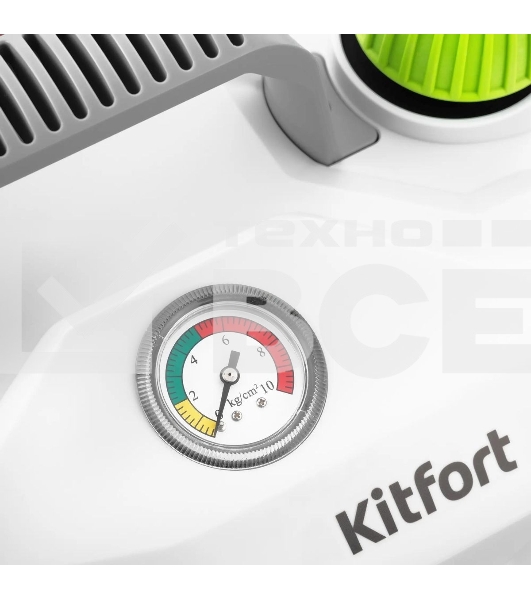 Пароочиститель Kitfort КТ-935 Мощность: 2000 Вт. Емкость бойлера: 2 л. Максимальное давление пара: 5 б