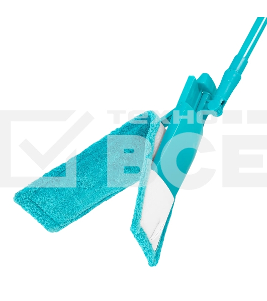 Швабра Home Palisad 120 см с пластик. складной подошвой, насадка из микрофиб, рукоятка телескоп.