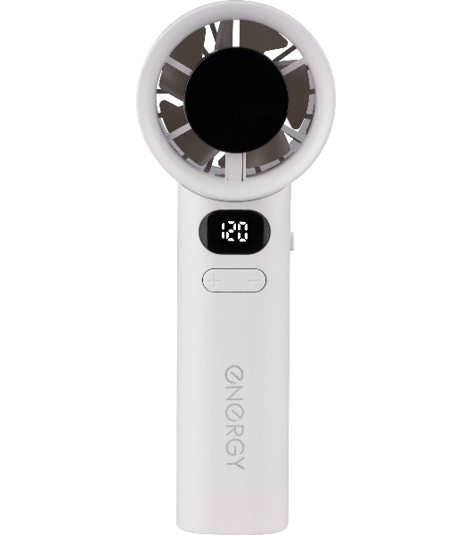 Вентилятор Energy EN-0616 USB белый, настольный/портативный, 3 Вт, 120 скоростей, 6 см, аккумуляторный