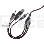 Наушники с микрофоном Oklick HS-L500G черный 2.2м мониторы оголовье, фото9