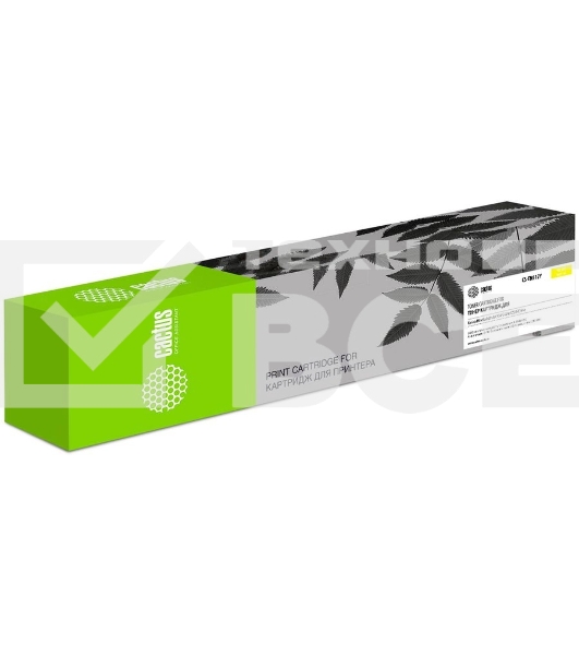 Картридж лазерный Cactus CS-TN512Y желтый (26000стр.) для Konica Minolta Minolta bizhub C454/C454e/C554/C554e