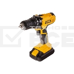 Дрель-шуруповерт Denzel CDL-IB-18-02, 18 В, 1,5 Ач, 40 Нм, щеточный, фото 1