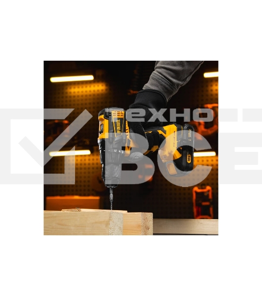 Дрель-шуруповерт Denzel BLDL-18-0, Аккумуляторная, 18В, Без АКБ и ЗУ