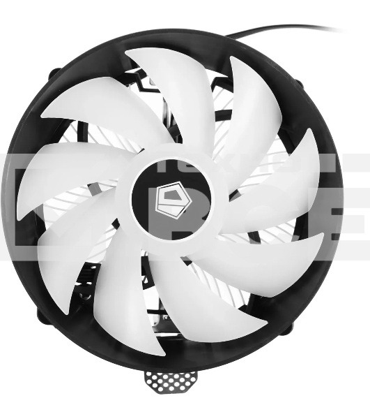 Кулер ID-COOLING DK-03 RAINBOW черный/серебристый 120мм алюминий 1800rpm 26db 4-pin 100W 63мм