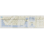 Клавиатура + мышь Acer OCC205 беспроводной USB, 1200 dpi, белый/голубой, фото12