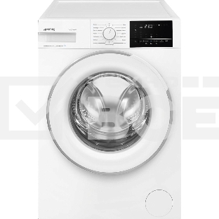 Стиральная машина SMEG WN94SEB белый, загрузка фронтальная 9 кг, 1400 об/мин, класс А+++