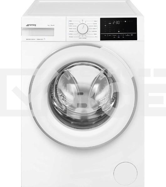 Стиральная машина SMEG WN94SEB белый, загрузка фронтальная 9 кг, 1400 об/мин, класс А+++