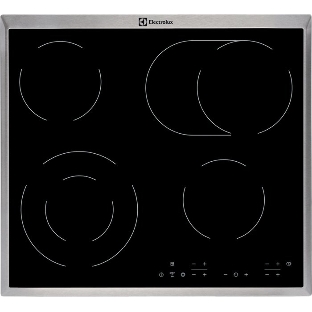 Электрическая варочная панель Electrolux EHF6346XOK независимая, чёрный