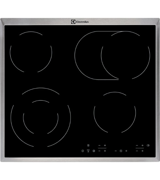 Электрическая варочная панель Electrolux EHF6346XOK независимая, чёрный