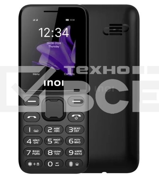 Мобильный телефон INOI 140 Classic Lite 4G черный