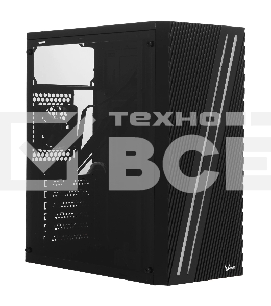 Компьютерный корпус Aerocool/Formula Streak-A-BK-v1 черный без БП ATX 1x80мм 2xUSB 2.0 1xUSB 3.0 audio