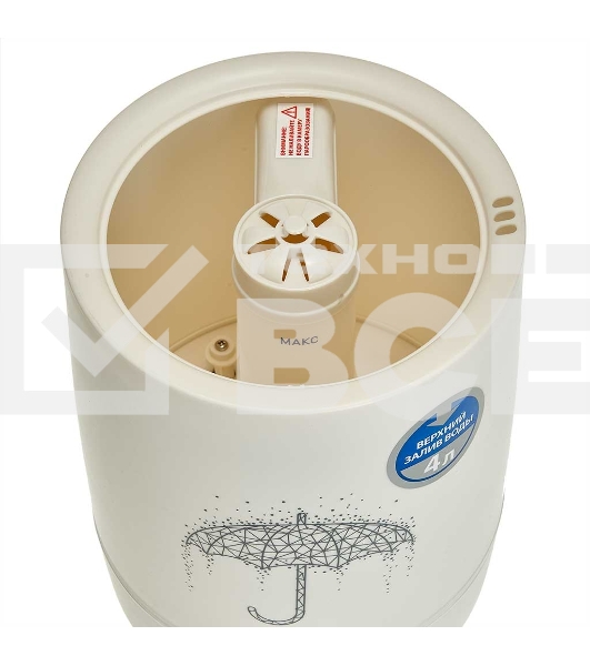 Увлажнитель воздуха ультразвуковой DELTA LUX DE-3704 белый