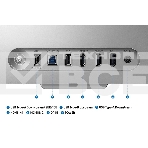 Монитор 27' Samsung Odyssey 3D G90XF IPS 3840x2160, 165 Гц, 1 мс, 16:9, 350 кд/м², 2xHDMI 2.1, DP, USB Hub (2x USB 3.2), 3D без очков, Edge Lighting, динамики (2x5 Вт), FreeSync, G-Sync, HDR10, черный, фото12