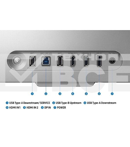 Монитор 27' Samsung Odyssey 3D G90XF IPS 3840x2160, 165 Гц, 1 мс, 16:9, 350 кд/м², 2xHDMI 2.1, DP, USB Hub (2x USB 3.2), 3D без очков, Edge Lighting, динамики (2x5 Вт), FreeSync, G-Sync, HDR10, черный