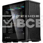 Компьютерный корпус ZALMAN Z10, ATX, черный, WINDOW, 2x3.5