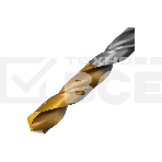 Сверло спиральное по металлу Denzel 9 x 125мм, Р6М5, Golden Tip, фото4