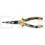 Длинногубцы прямые Denzel 205 мм, трехкомпонентные рукоятки, фото3