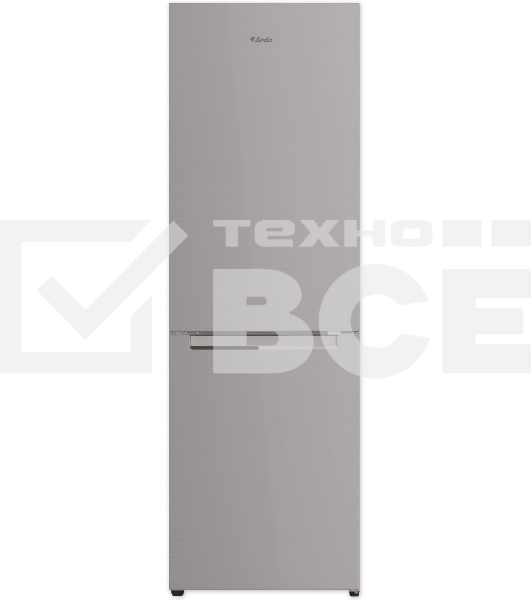 Холодильник ARDO RTH360296S2 серебристый двухкамерный 197/102л морозилка снизу