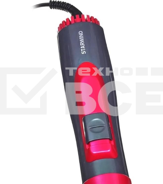 Фен-щетка Starwind SHP8501 1000Вт серый/розовый